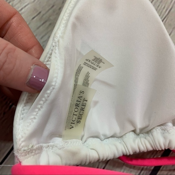 Victoria’s Secret Sequined Triangle Bikini Top XS - Picture 7 of 8